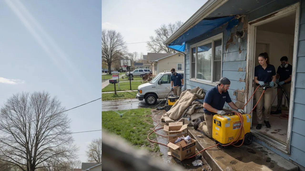 Basement Flood Cleanup in Pocola, OK near me